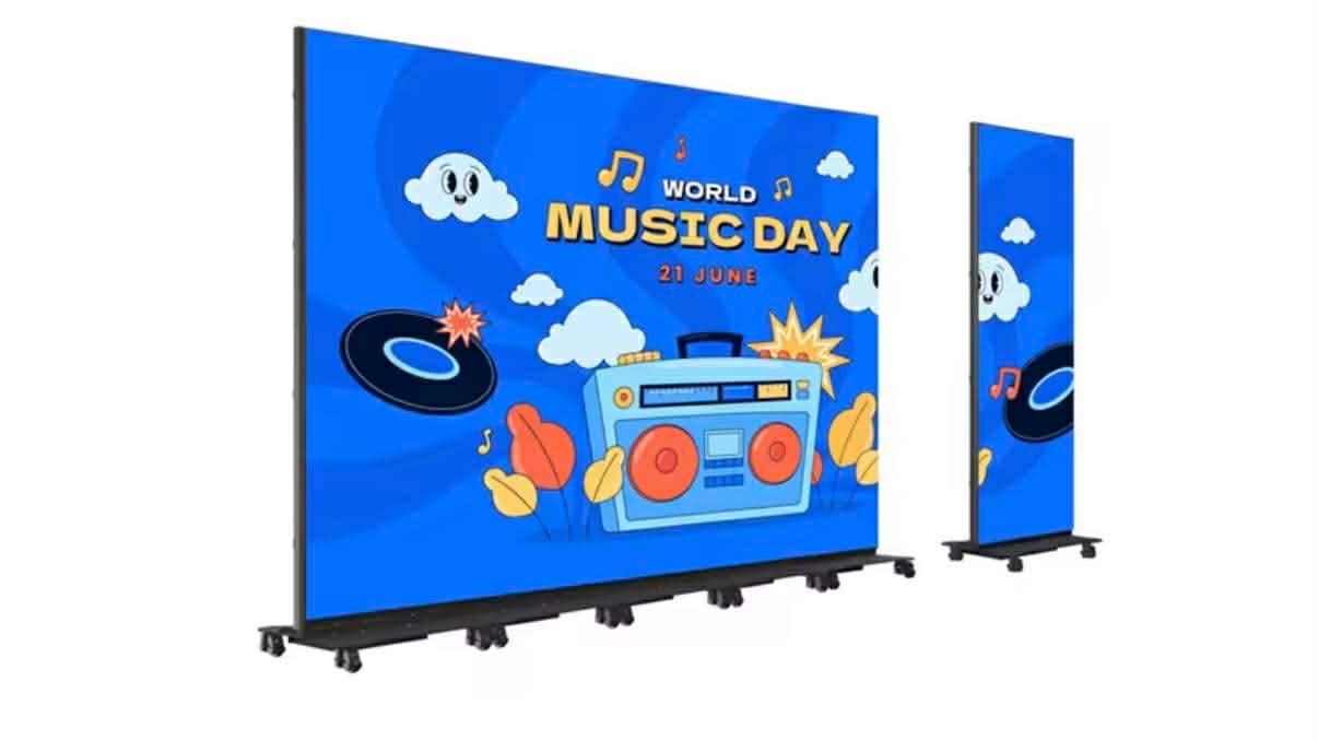 LED Poszter kültéri